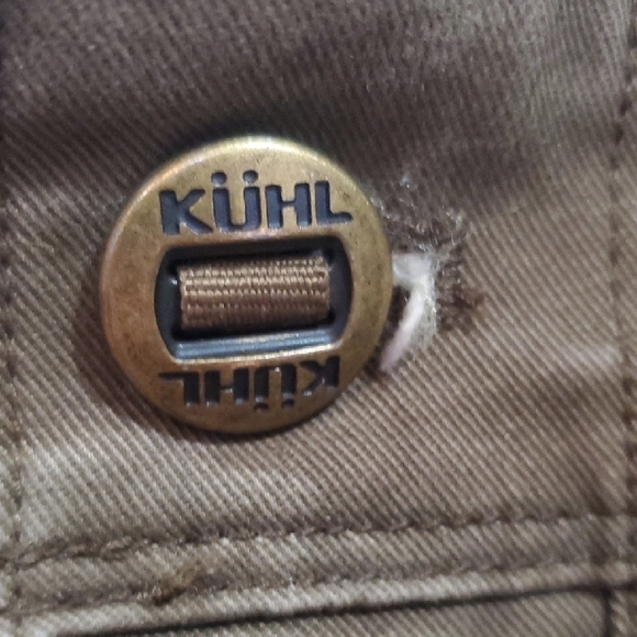 Kuhl Free Ryder Eurotwill Brown Men's Khaki Chinos 33x 28 - Picture 3 of 12